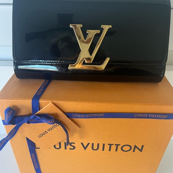 Louis Vuitton Evening Bag / Pochette Louis EW Ver Noir M90083 - Picture 2 of 5